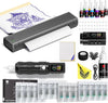 Phomemo M08F Tattoo Stencil Printer Kit, Wireless Tattoo Pen Machine with LCD Display, Complete Tattoo Gun Kit for Beginners, Dual Batteries, 20Pcs Tattoo Cartridge Needles, Tattoo Supplies Set,Standard Printer - Phomemo