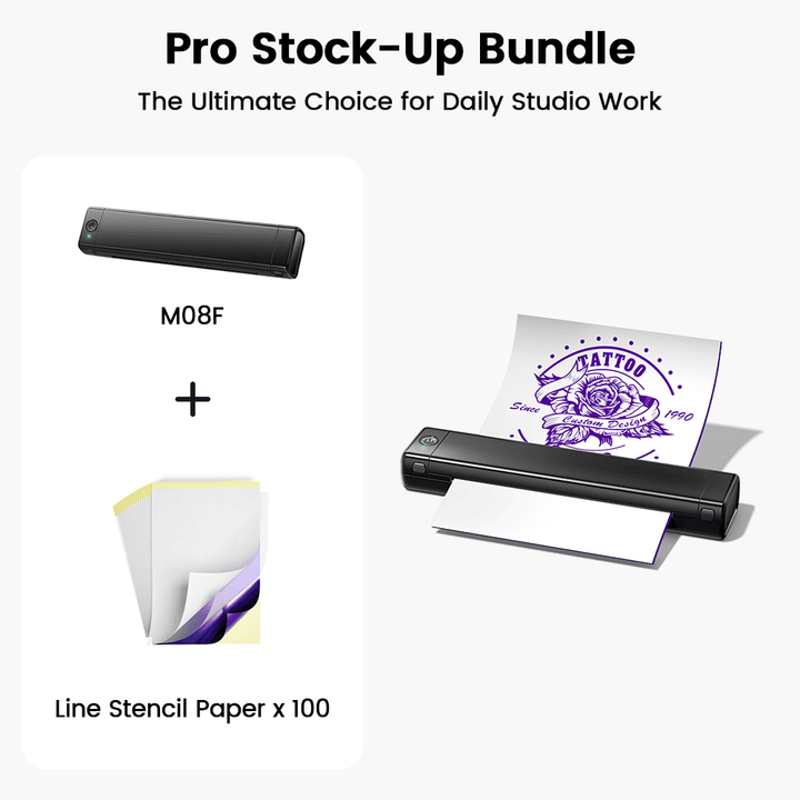 Phomemo M08F Wireless Tattoo Stencil Printer - Phomemo