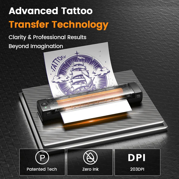 Phomemo M08F Wireless Tattoo Stencil Printer - Phomemo