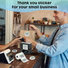 Phomemo M110 Labels, 2"(50X50mm) Round for Phomemo M220 M221 M100 M250 M120 M108 M150 Label Maker, Thermal Sticker Labels for Small Business, Logo Design, Baking Package, Holographic Sticker Paper,for standard printer - Phomemo