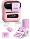 Phomemo M220 Label Maker, New Flagship 3.14 Inch Bluetooth Portable Thermal Label Printer for Barcode, Address, Labeling, Mailing, File Folder, Easy to Use, Support Phone&PC - Phomemo