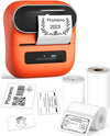 Phomemo M220 Label Maker, New Flagship 3.14 Inch Bluetooth Portable Thermal Label Printer for Barcode, Address, Labeling, Mailing, File Folder, Easy to Use, Support Phone&PC - Phomemo