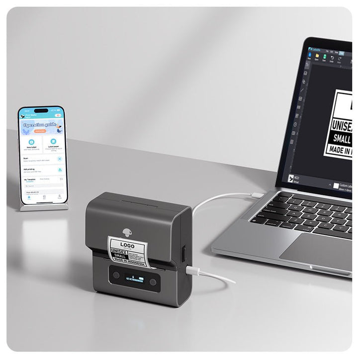 Phomemo M221 Bluetooth Portable Thermal Business Label Maker - Phomemo