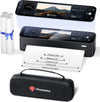 Phomemo M810 Portable Printers Wireless for Travel with All-Screen, Compatible with AirPrint, Thermal Wireless Inkless Bluetooth Printer, Supports 8.5"x11"US Letter, Compatible with iOS, Android, PC,Standard Printer - Phomemo