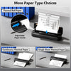 Phomemo M832 Portable Thermal Printers Wireless for Travel with Case Inkless Bluetooth Printer Support 8.5'' x 11'' US Letter, Compatible with iPhone Android Laptop for Mobile Office Home,Standard Printer - Phomemo