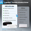 Phomemo M834 Portable Printer Wireless for Travel（Upgraded）,Supports 8.5" x 11" US Letter&A4,Bluetooth Thermal Printer Compatible with Phone&Laptops,Inkless Printer for Home Use,Office,300 Dpi - Phomemo