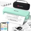 Phomemo M834 Portable Printer Wireless for Travel（Upgraded）,Supports 8.5" x 11" US Letter&A4,Bluetooth Thermal Printer Compatible with Phone&Laptops,Inkless Printer for Home Use,Office,300 Dpi - Phomemo