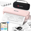 Phomemo M834 Portable Printer Wireless for Travel（Upgraded）,Supports 8.5" x 11" US Letter&A4,Bluetooth Thermal Printer Compatible with Phone&Laptops,Inkless Printer for Home Use,Office,300 Dpi - Phomemo