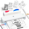 Phomemo M834 Thermal Printer A4 - Portable Printer A4 Compatible with Android & IOS, Bluetooth Wireless Mobile Printer,Inkless Printer A4 Support Phone and Laptop for Office, Home, School, Outdoor - Phomemo