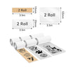 Phomemo Mixed 53/25/15mm Sticker Thermal Paper for M02 Pro/M02S/P2S Printer丨6 Rolls - Phomemo