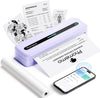 Phomemo Portable Printers Wireless for Travel, M832 Inkless Thermal Printer Support 8.5'' x 11'' US Letter & A4 Size, Mobile Printer Compatible with iPhone Android Laptop, Bluetooth Printer with Case - Phomemo