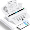 Phomemo Portable Printers Wireless for Travel, M832 Inkless Thermal Printer Support 8.5'' x 11'' US Letter & A4 Size, Mobile Printer Compatible with iPhone Android Laptop, Bluetooth Printer with Case - Phomemo