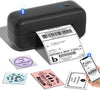 Phomemo Shipping label printer 4x6, Bluetooth Thermal Label Printer, Postage Label Printer for Address, Logo, Compatible with for Hermes, Vinted, Royal Mail, Amazon, Shopify, Black,Standard Printer - Phomemo