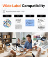 Phomemo Shipping Label Printer with Screen and Built-in Label Bin D421R 4x6 Bluetooth Thermal Printer with RFID Auto Detection, Real-time Paper Display, Only Compatible with D421R Labels,Standard Printer - Phomemo
