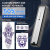Phomemo TA81 Tattoo Transfer Paper Roll - Only For TA81 Tattoo Stencil Printer Machines, with 2 Exclusive Thermal Transfer Ribbons, Standard Printer - Phomemo