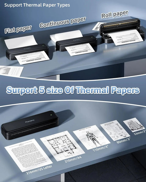 Phomemo Direct Thermal Portable Printer M834 Bluetooth