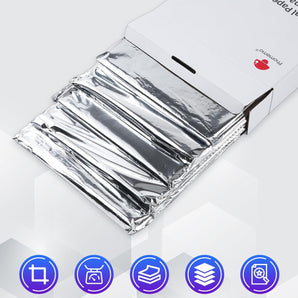 Phomemo Thermal Printer Paper 8.5 x 11 Inch, Advanced Thermal Printing US Letter Paper, Compatible with D810, M08F - Letter, M832, M834, A285M Portable Printer, Size 8.5" x 11", 5 Ream Case - 500 Sheets,for standard printer - Phomemo