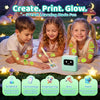 Phomemo TK20 Glow Temporary Tattoo Maker for Kids, Thermal | Glow in the Dark Paint Kits, Toys for 5 6 7 8 9 10 11 12 Year Old Kids, Birthday Gift for Girls & Boys, Kids Outdoor Toys,Standard Printer - Phomemo