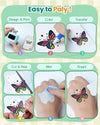 Phomemo TK20 Temporary Tattoo Maker for Kids, Toys for Girls & Boys | Birthday Gifts for 5 6 7 8 9 10 11 12 Year Old Girls, Painting Kits, Craft Kits with 40 Painting Papers & 4 Markers - Phomemo