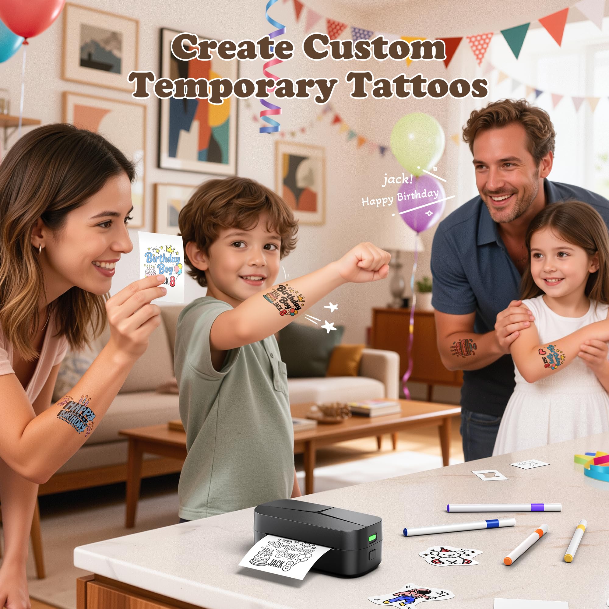 Phomemo TK32 DIY Temporary Tattoo Maker Kit - Phomemo