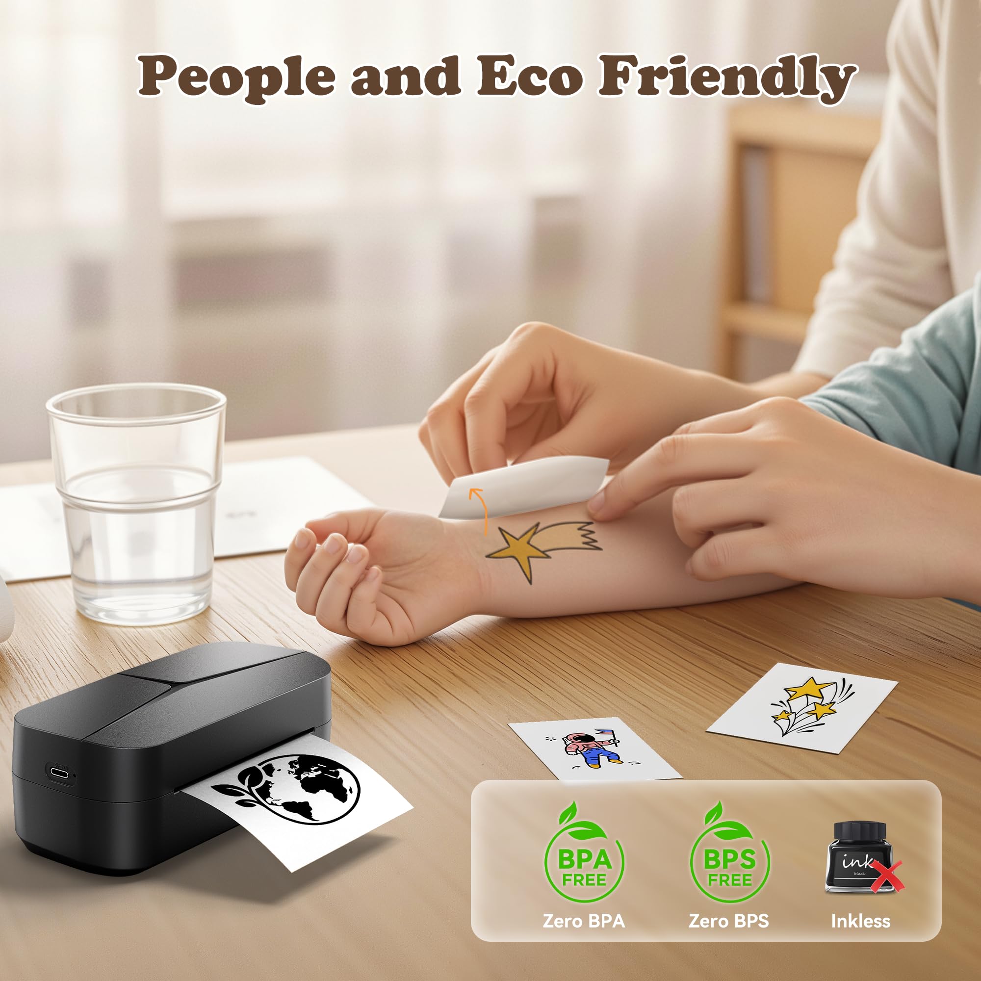 Phomemo TK32 DIY Temporary Tattoo Maker Kit - Phomemo