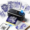 Phomemo TP31 Small Tattoo Printer 3 Inch, Upgraded Tattoo Stencil Printer with 30pcs Tattoo Transfer Consumables, Bluetooth Thermal Tattoo Printer Machine Compatible with Smartphone & Tablet, Standard Printer - Phomemo