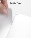 Phomemo US Letter Folding Thermal Paper,Continuous Phomemo M08F Thermal Paper,Compatible with COLORWING M08F, M832, M834, , Standard Printer, Compatible with HPRT MT800/MT800Q Printer, Size 8.5" x 11",100 Sheets - Phomemo