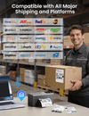 Thermal Label Printer with Ethernet & Bluetooth Connectivity, 150mm/s Speed Wiress Thermal Printer, Compatible with USPS/UPS & More, Shipping Label Printer for Home & Small Business - Phomemo