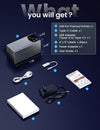 Thermal Label Printer with Ethernet & Bluetooth Connectivity, 150mm/s Speed Wiress Thermal Printer, Compatible with USPS/UPS & More, Shipping Label Printer for Home & Small Business - Phomemo