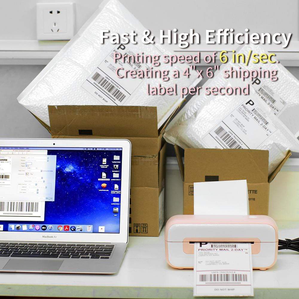 PM-246S/ B246D Direct Thermal High Speed 4×6 Shipping Label Printer - Phomemo