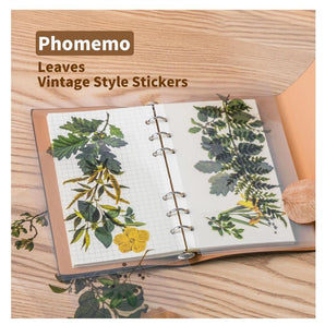 Phomemo Vintage Style Stickers | Leaves