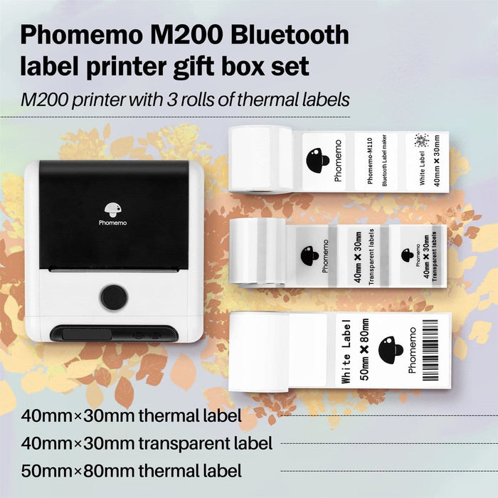M200 Bluetooth Label Printer Gift Box Set