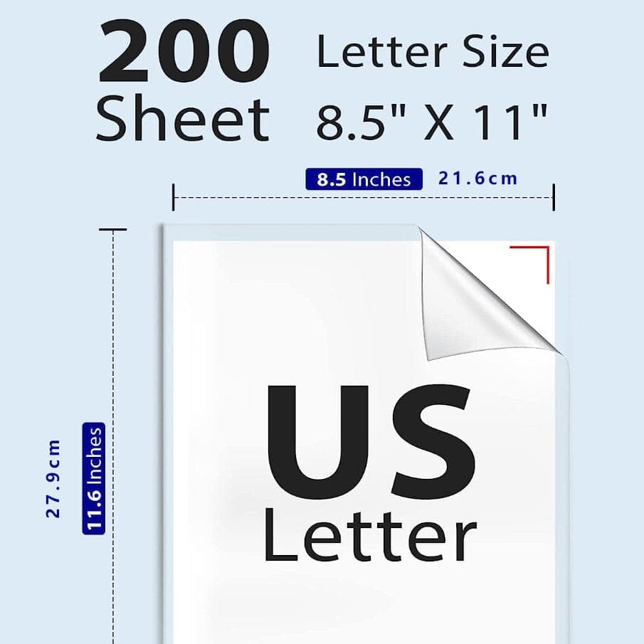 【🔥Free Storage Bag】Letter & A4 Paper for M08F/M832 - Phomemo