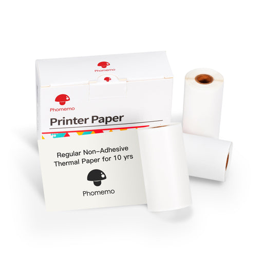 Phomemo M02 Series Printer Regular Non-Adhesive Thermal Paper
