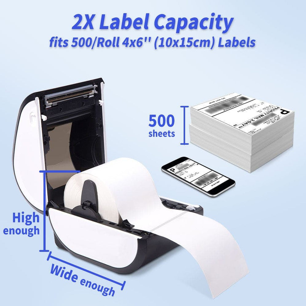 D520-BT Bluetooth Shipping Label Printer — Phomemo