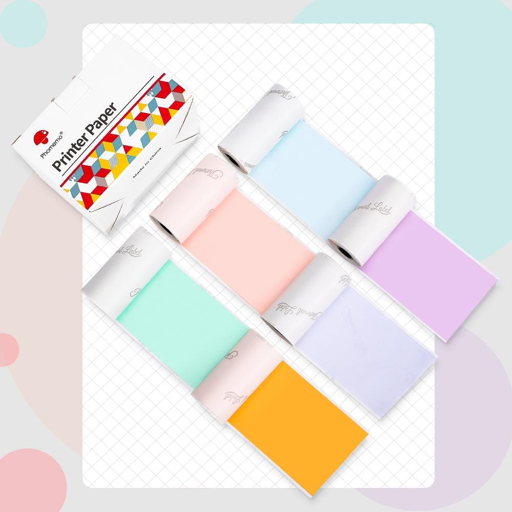 Colorful Thermal labels