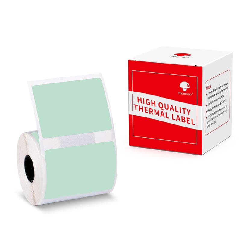 40 x 30mm Square Colored Label for M110/ M120/ M200/ M220/M221 - 1 Roll