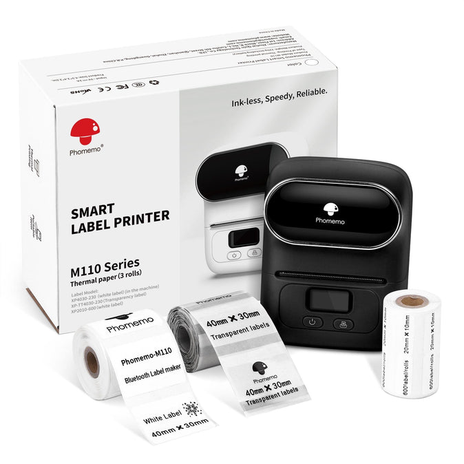 M110 Bluetooth Label Printer Gift Box Set - Phomemo