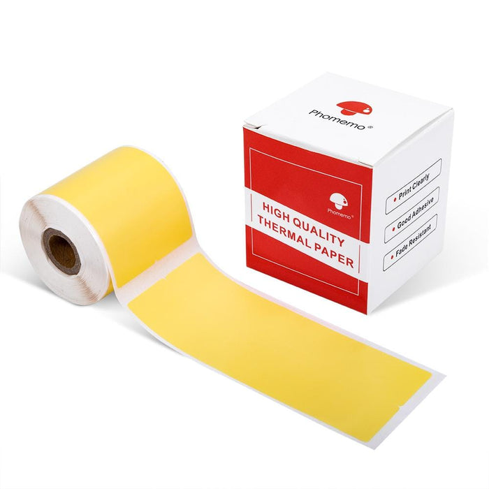 20 X 100mm Square Folder Yellow For M110/M120/M200/M220/M221 - 1 Roll