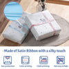Phomemo 12mmx2m Black on Sky Blue Satin Ribbon Tapes for P12/P12PRO - Phomemo