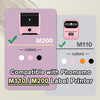 Phomemo 25×10mm White Thermal Label For M110/M120/M150/M200/M220/M221 - 3 Roll - Phomemo