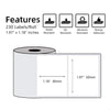 Phomemo 50×30mm Square Thermal Paper for M110/M220/M120/M200/M221 - 3 Roll - Phomemo
