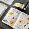 Phomemo 53mm Glitter/Transparent/Gold Sticker Thermal Paper for M02/M02S/M02Pro/M03/M04S/M04AS/M832/P2S丨3 Rolls - Phomemo