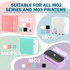 Phomemo 53mm Glitter/Transparent/Gold Sticker Thermal Paper for M02/M02S/M02Pro/M03/M04S/M04AS/M832/P2S丨3 Rolls - Phomemo