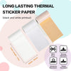 Phomemo 53mm Glitter/Transparent/Gold Sticker Thermal Paper for M02/M02S/M02Pro/M03/M04S/M04AS/M832/P2S丨3 Rolls - Phomemo