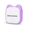 Phomemo T02 Thermal Mini Printer Cat Ears Protective Cover | Purple - Phomemo